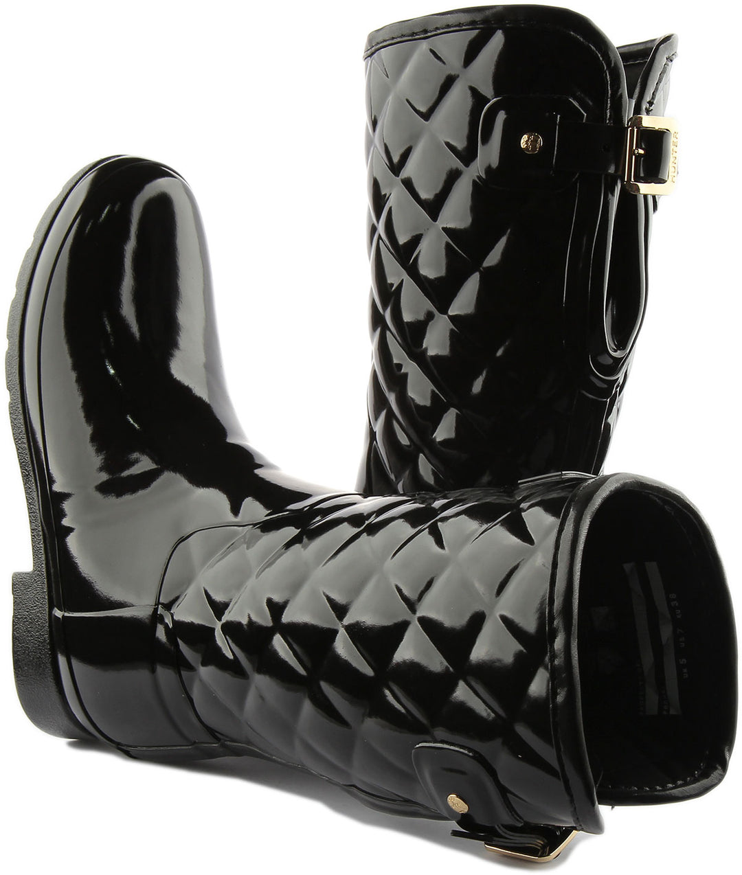 Hunter Refined Gloss Quilted In Black For Women