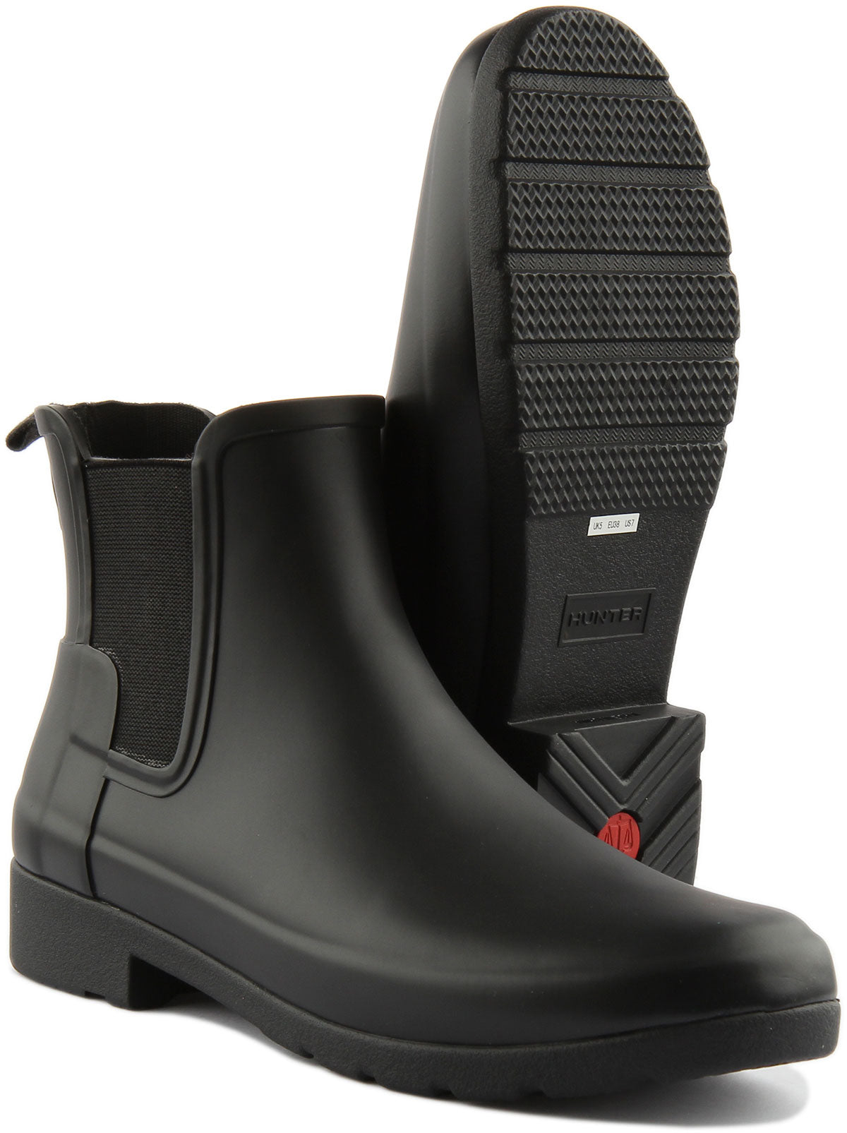 Womens black hunter hot sale chelsea boots