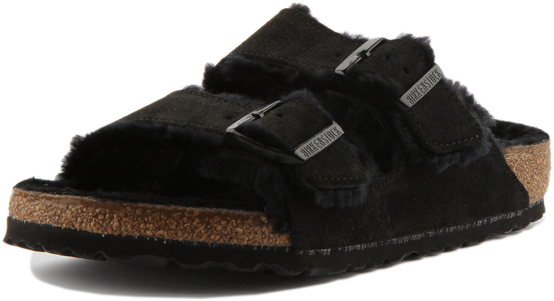Arizona Veloursleder Birkenstock Schwarz Wildleder Birkenstock