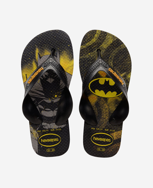 Havaianas Kids Max Heros In Black For Kids