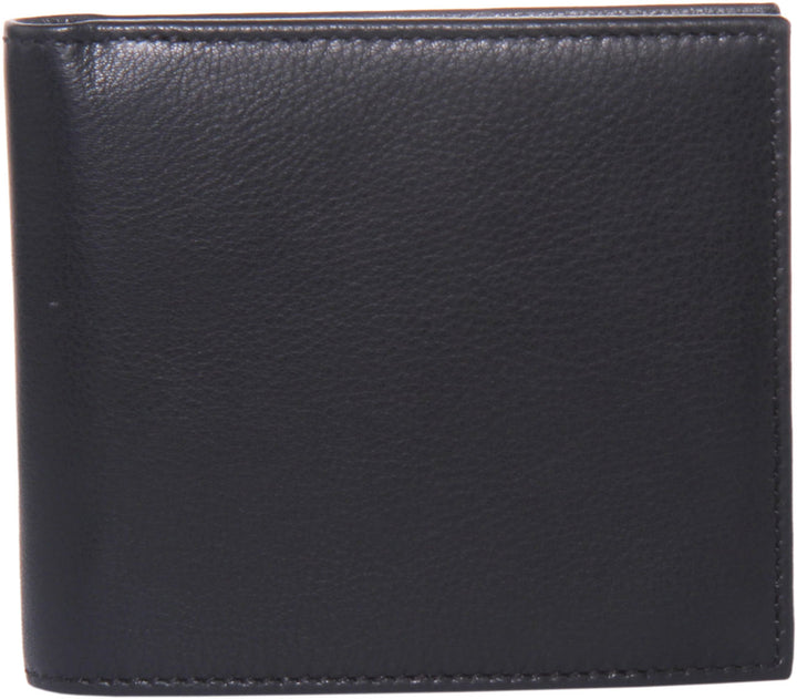 Boss Big BC8 CC Cartera de piel para hombre en negro