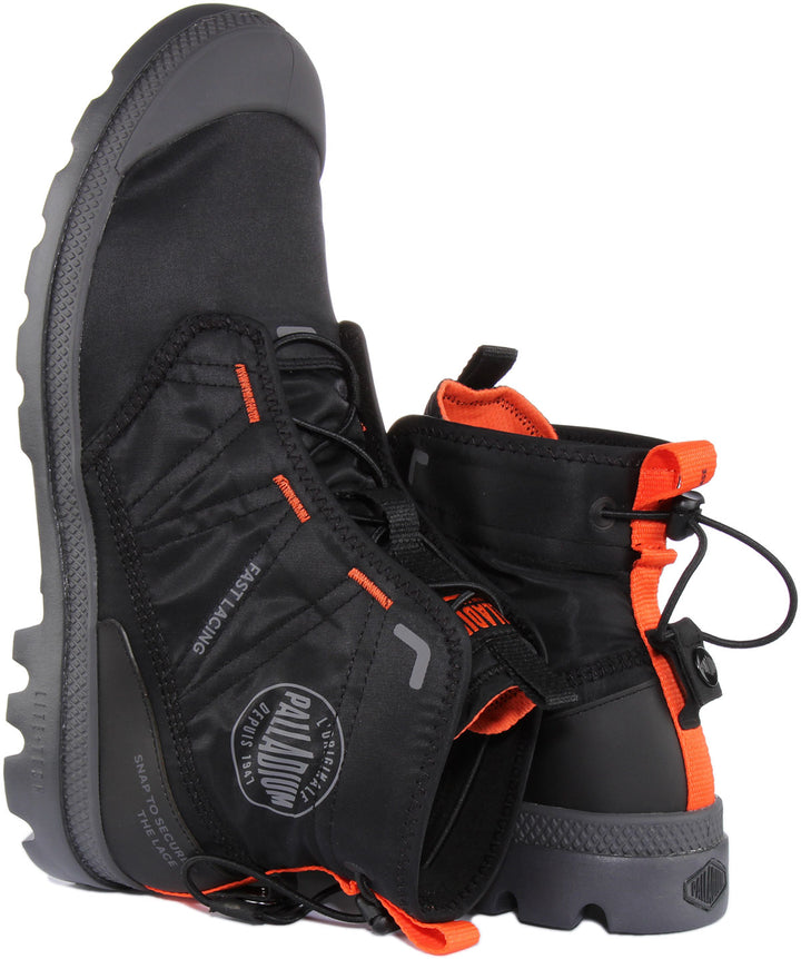 Palladium Travel Lite In Black Boots