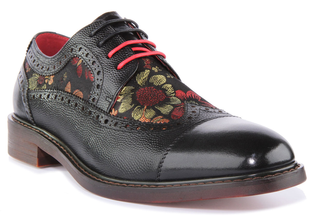 Mens on sale floral shoes