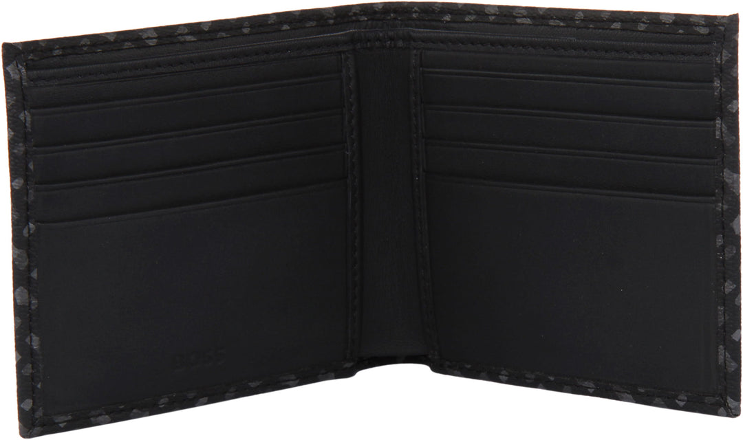 Boss Byron Wallet 8 Card Holder In Black