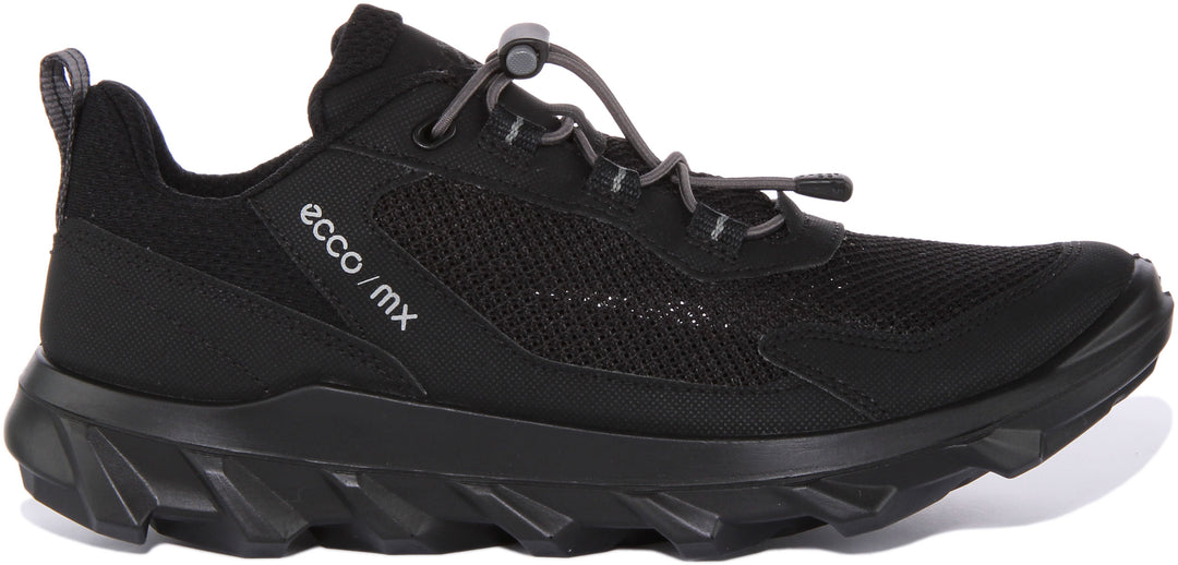 Ecco MX W Eventide Zapatillas de deporte con cordones speed para mujer en negro