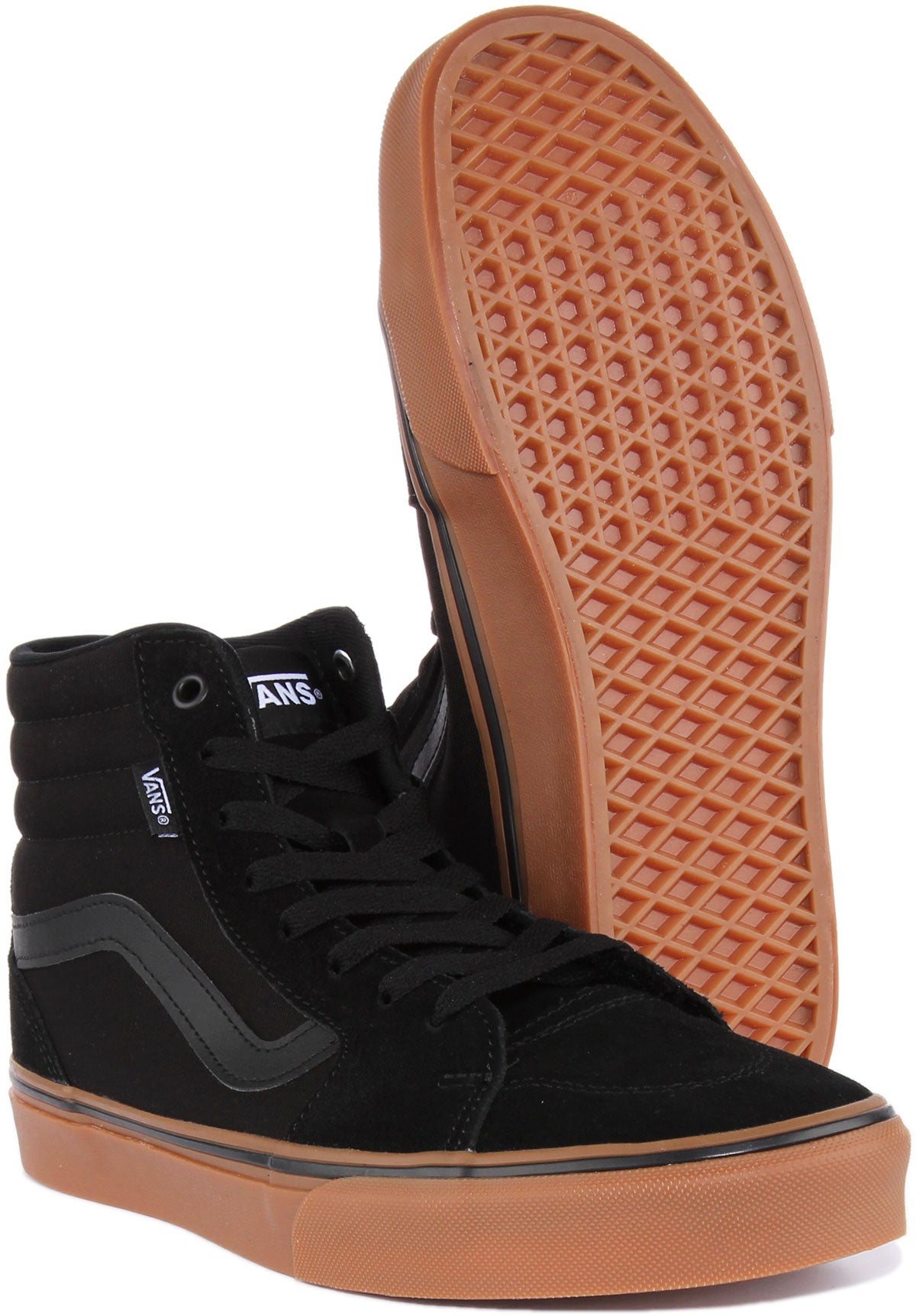 Vans high deals tops mens Orange