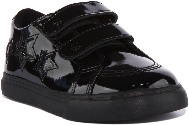 Kickers Tovni Star In Black For Infants