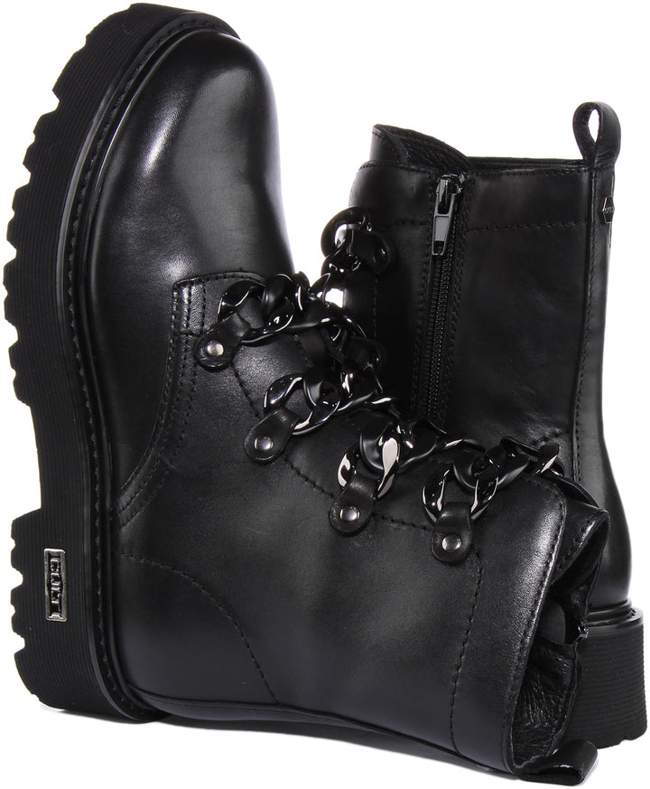 Cult Slash Chain In Black For Women