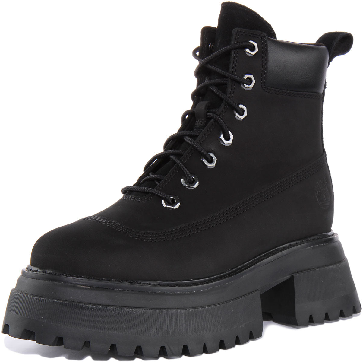 Timberland A428J Sky 6 In Black For Women | Womens Lace Up