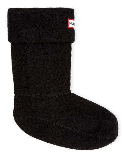 Hunter Calcetines cortos de lana de bota de agua para en negro