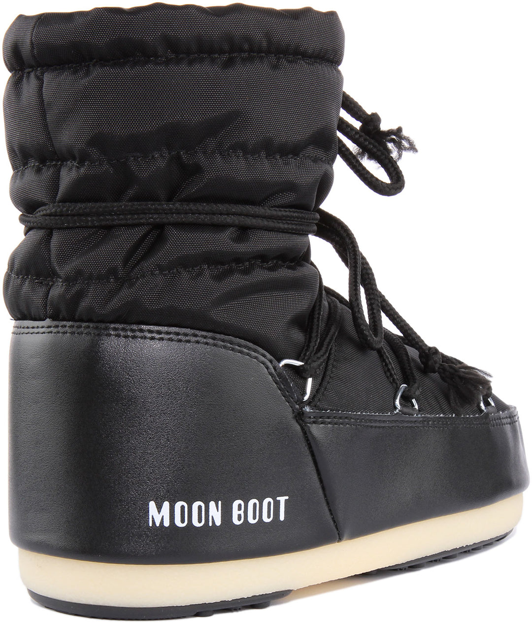 Moon Boot Light Low Stivale basso icona nylon da donna in nero