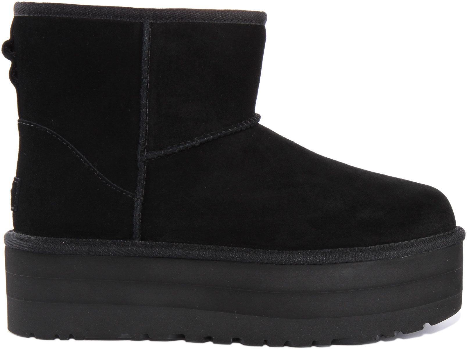 Black sheepskin uggs sale