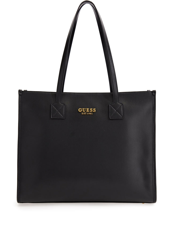 Guess Silvana Tote In Black For Women