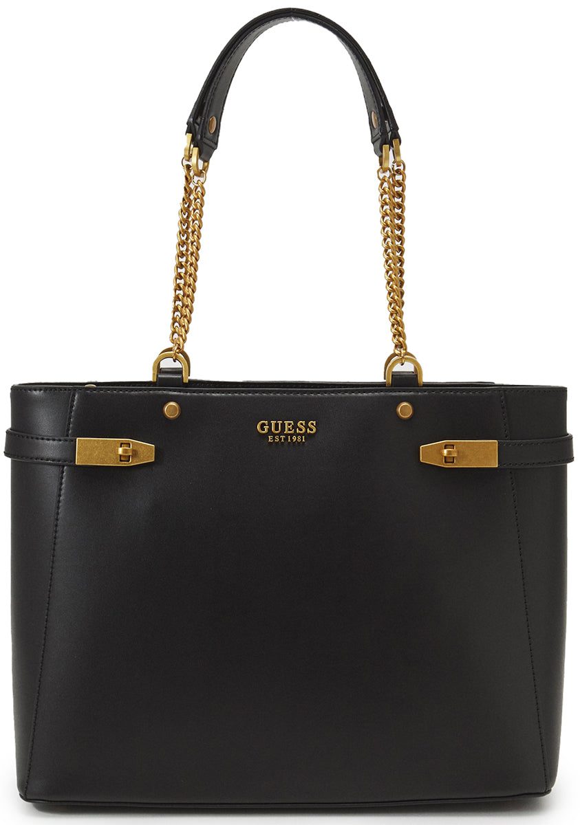 Guess Zadie Frauen Synthetik Shopper Tote Tasche Schwarz