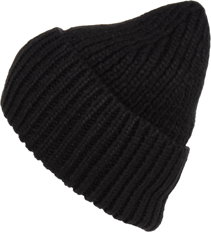 Ugg Cappello beanie a maglia a coste da in nero