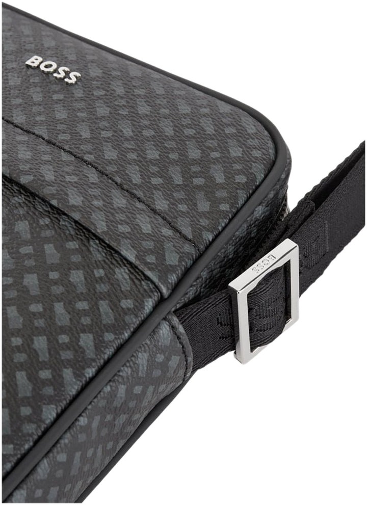 Boss Byron NS Mini Sac à bandoulière réglable pour femmes en noir