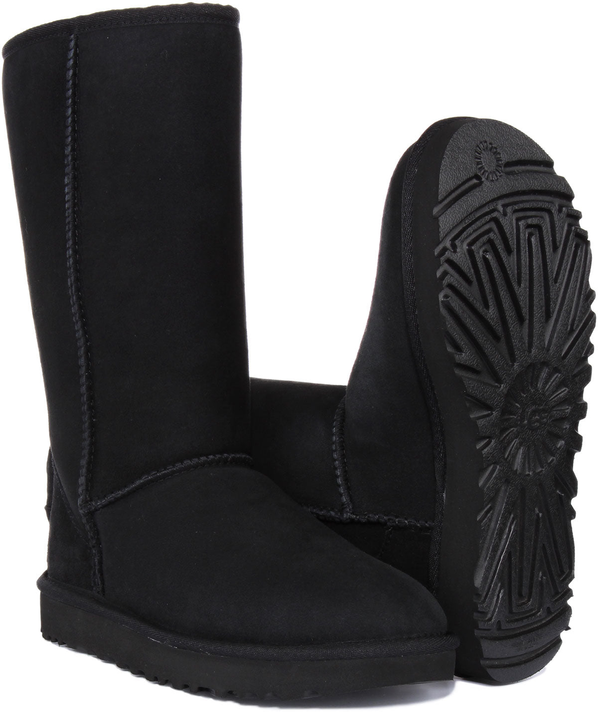 Black classic deals tall ugg boots