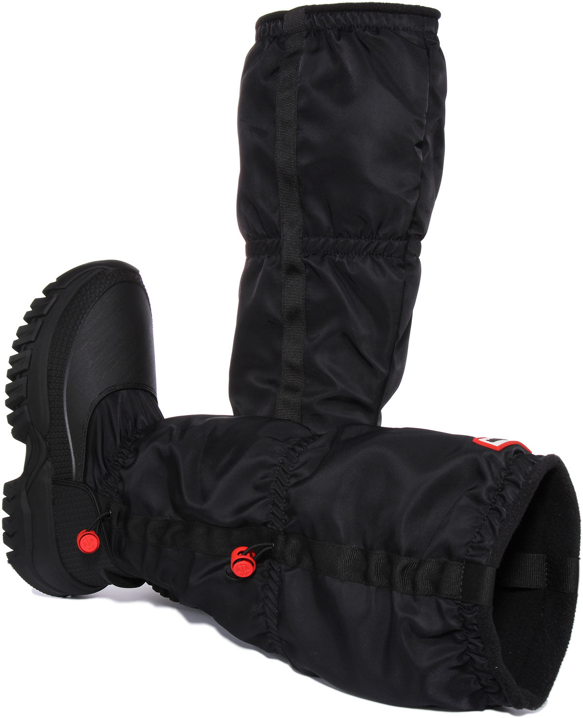 Hunter Wanderer Slouch In Black For Women | Insulated Tall Snow