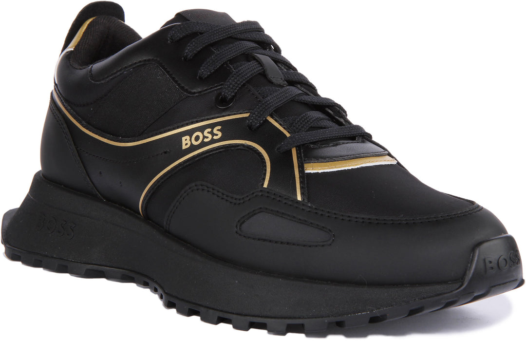 Boss Jonah Runn HLD Zapatillas deportivas con cordones para hombre en negro