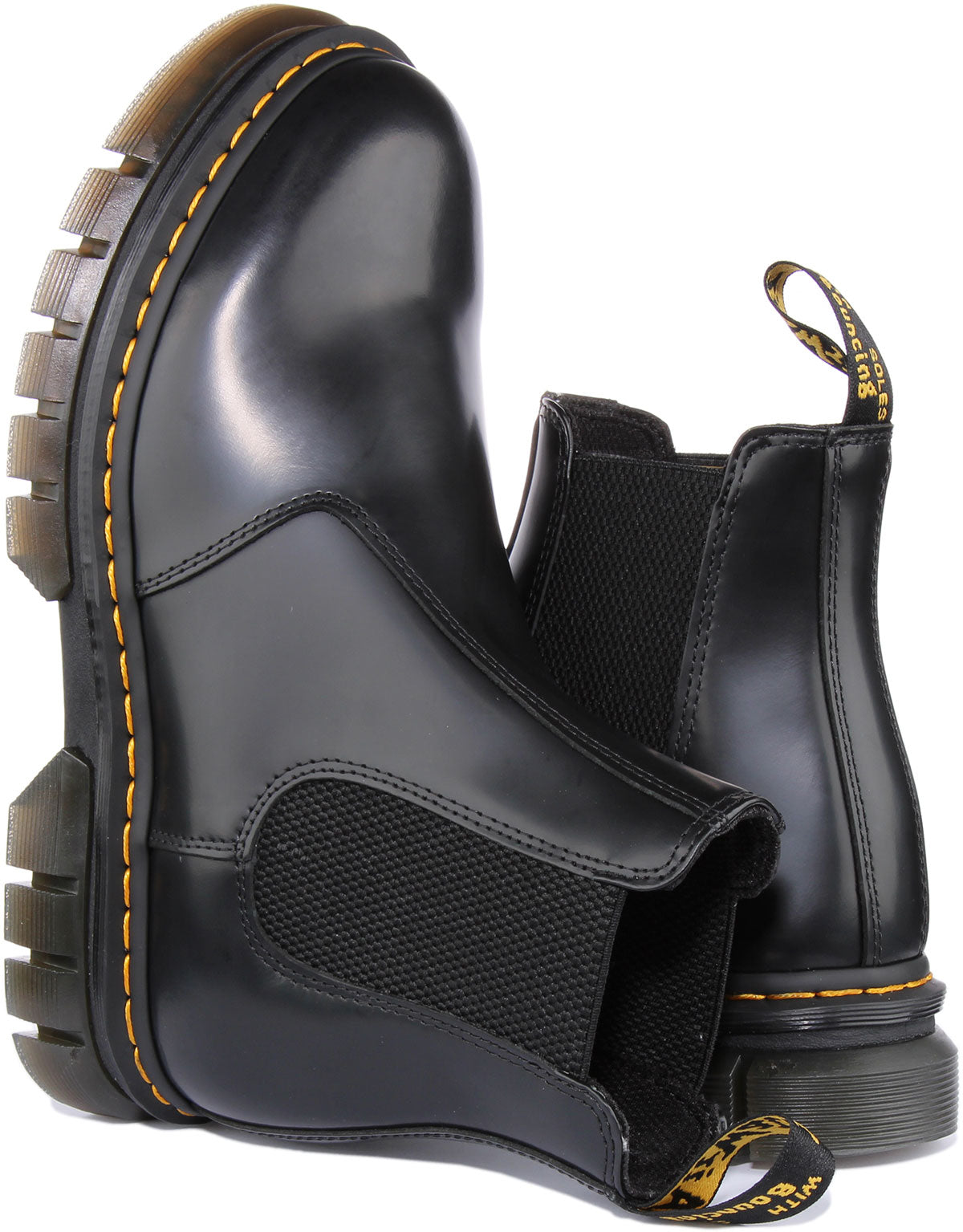 Dr Martens Rikard Chelsea In Black For Men | Stich Pull on Leather