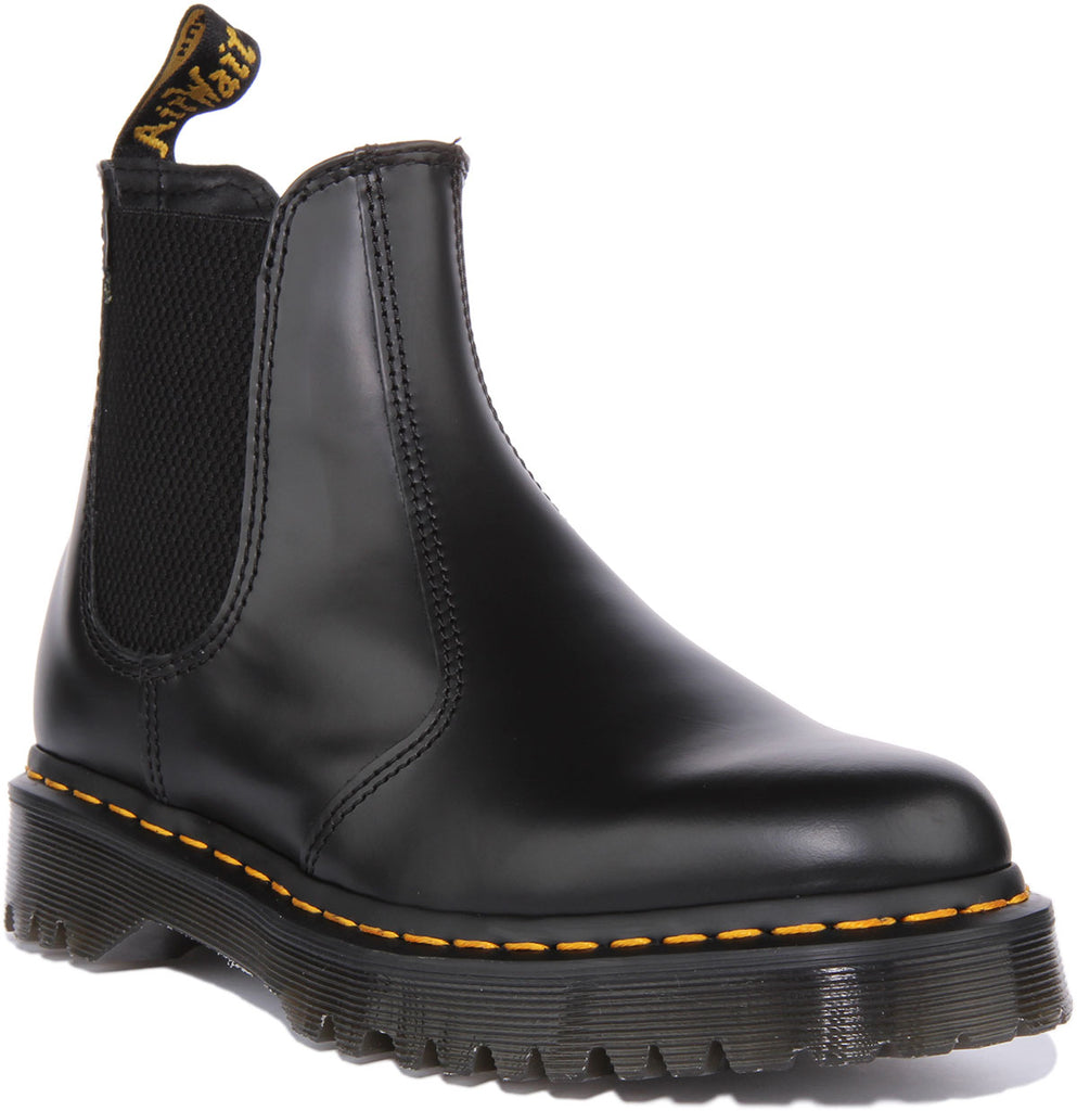 Dr Martens 2976 Bex Smooth In Black | Slip On Leather Chelsea