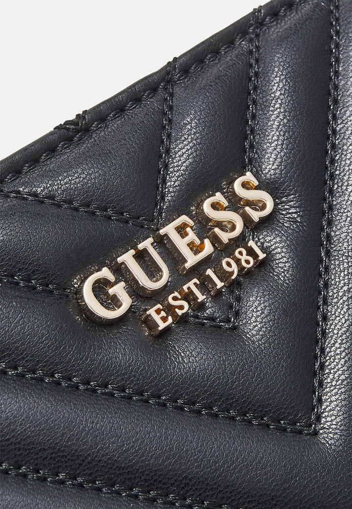 Guess Noelle Quilted Shopping Bag In Black For Women