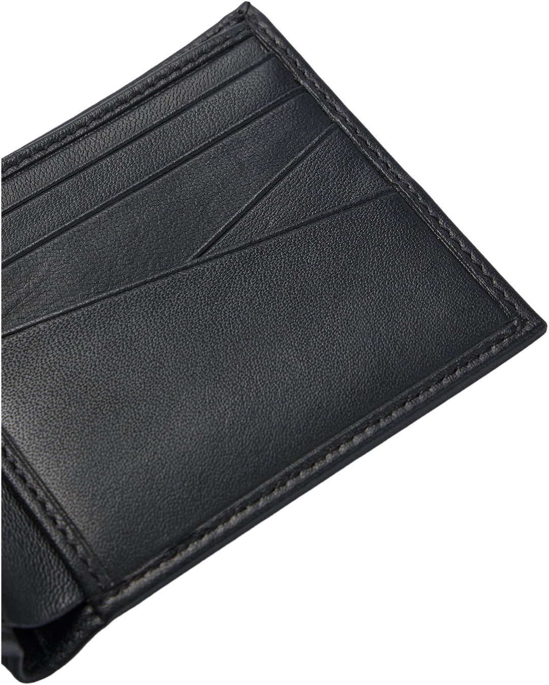 Boss Holiday GLB 8 CC Cartera elegante de piel para hombre en negro