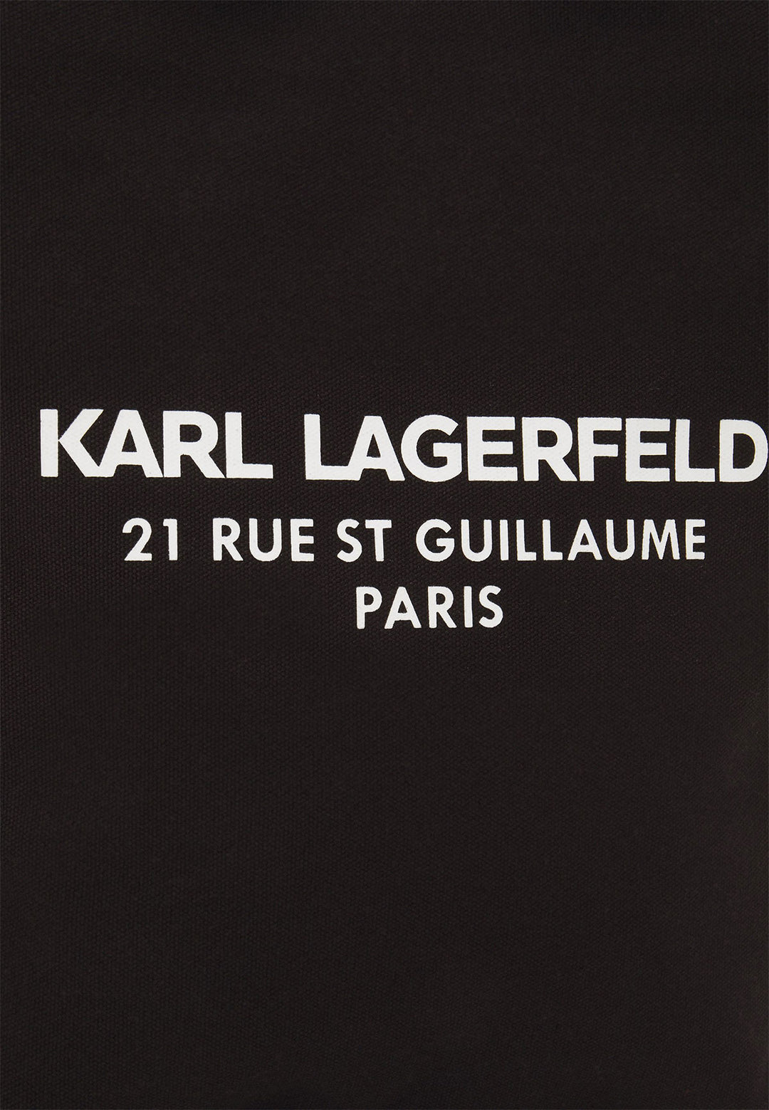 Karl Lagerfeld RSG Borsa shopper piccola in tela da donna in nero