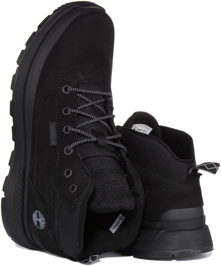 Timberland Field Trekker In Black For Junior