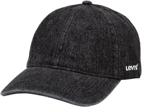 Levi's Essential Cappello in twill di cotone da uomo in nero