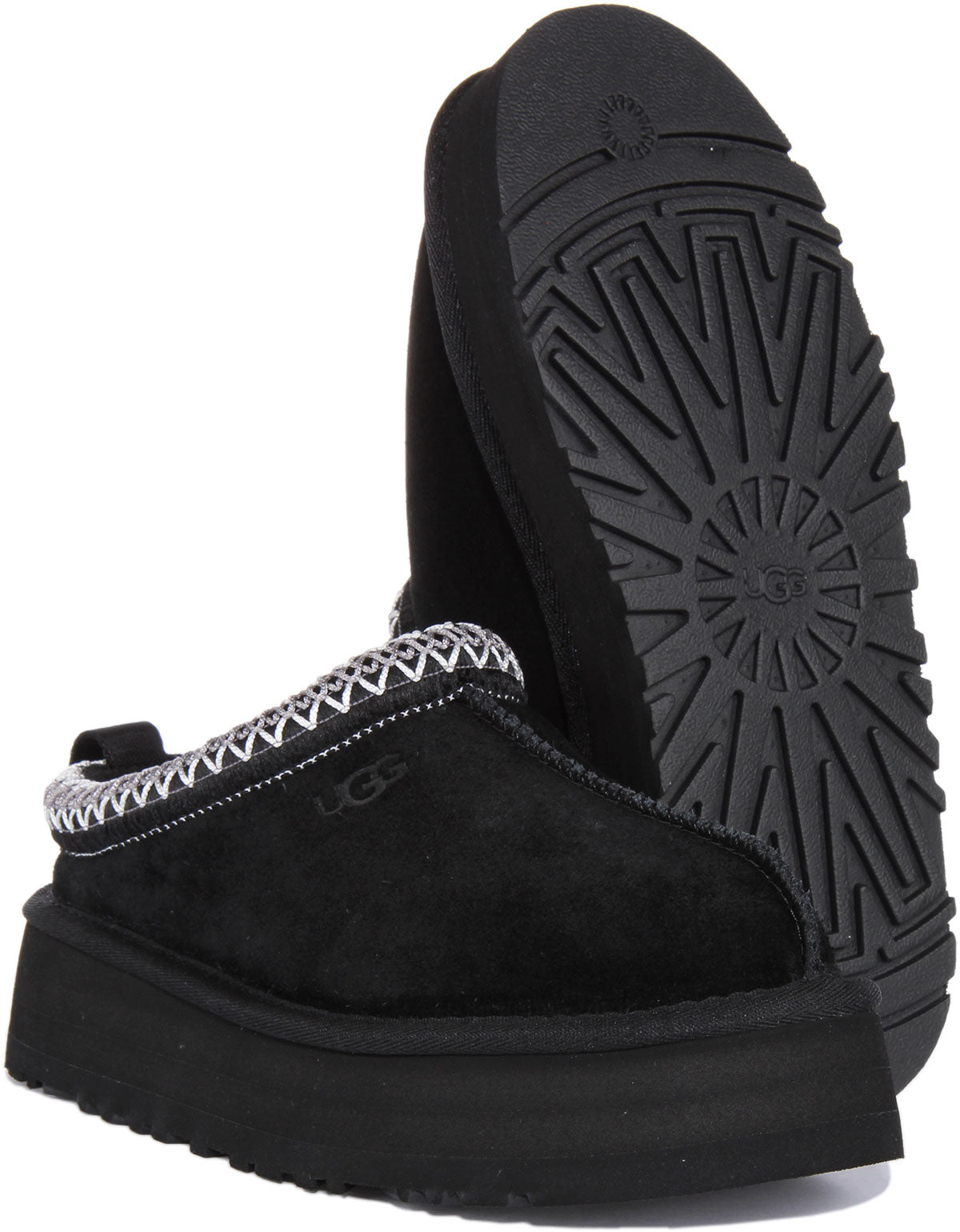 Black slip on sale uggs