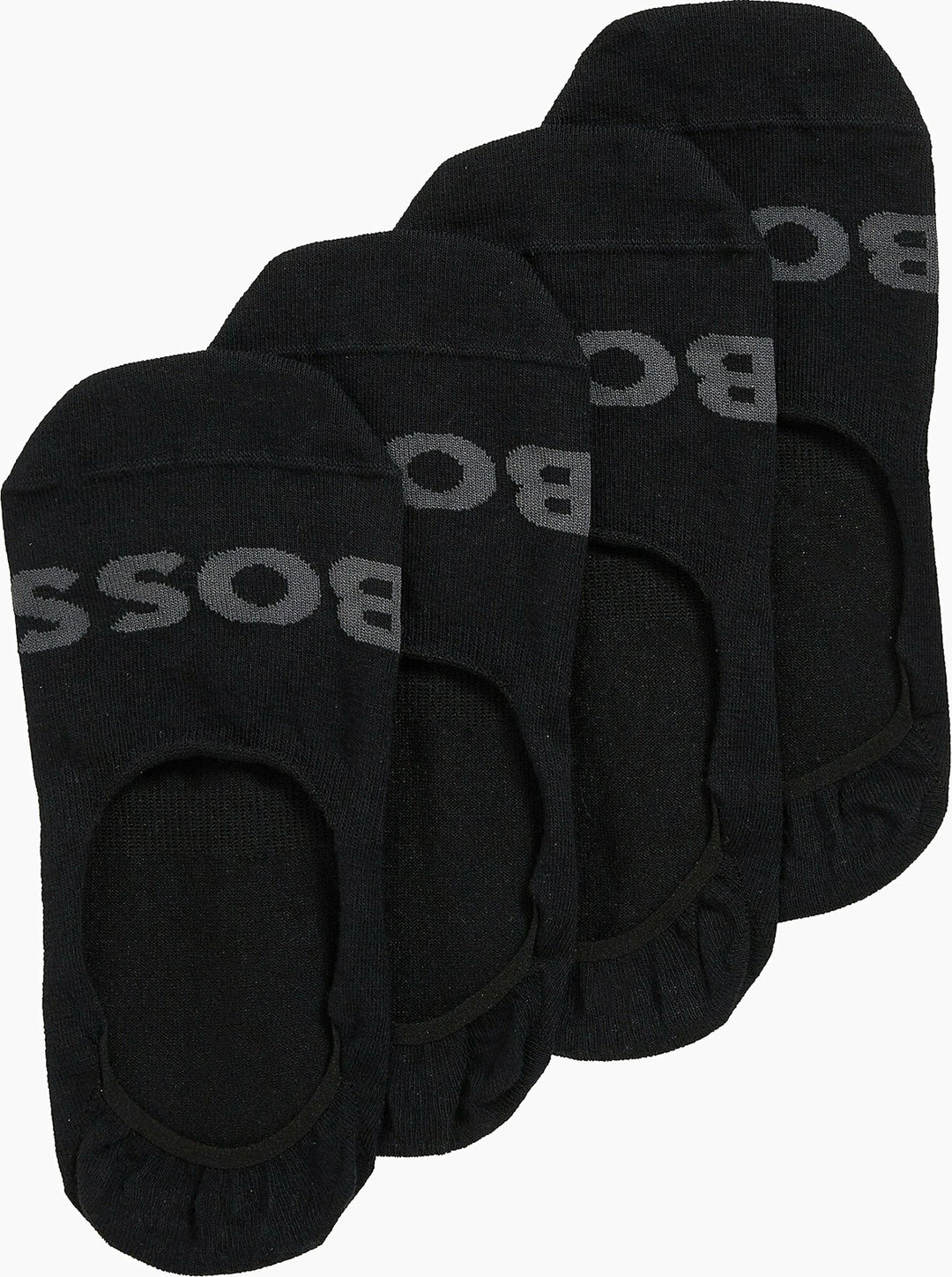 Boss SL Uni Logo Herren 2 Paar Socken Baumwolle Schwarz