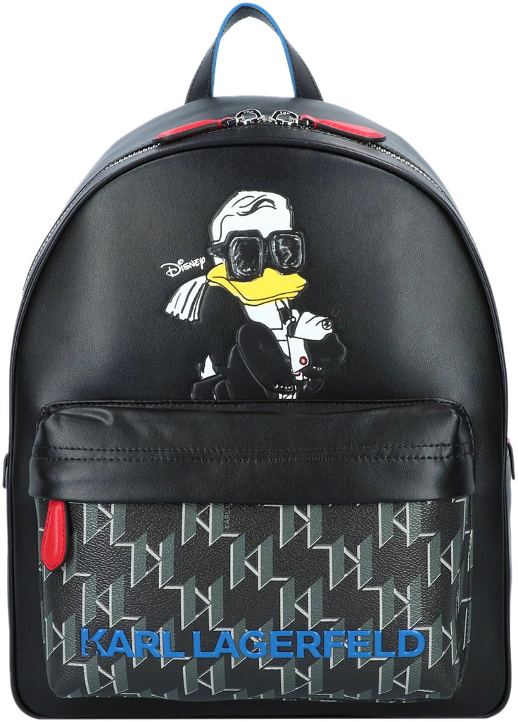 Karl lagerfeld black backpack sale