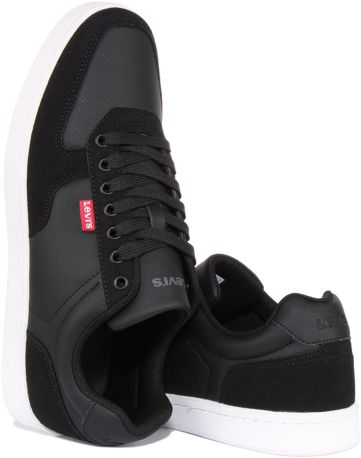 Levis black casual shoes Clearance