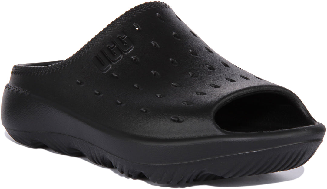 Ugg Australia Slide It in Schwarz Herren-Pool-Slipper aus Gummi