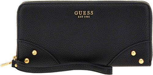 Guess Didi Maxi Wallet In Black For Women