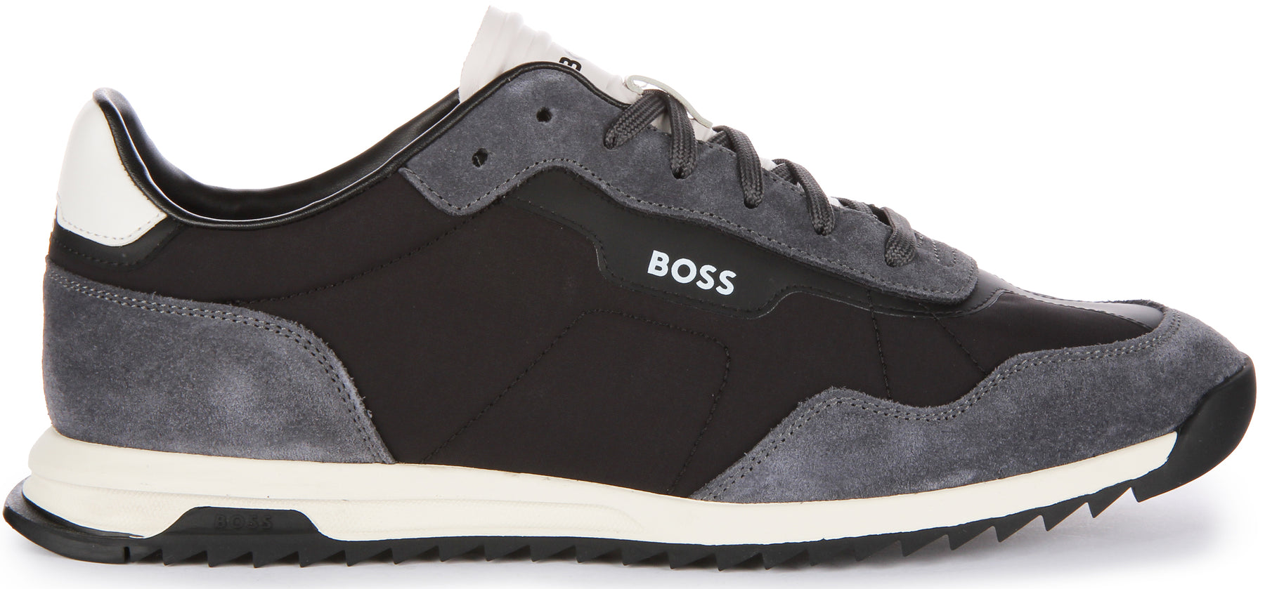 Boss zephir runn shop nylon trainers in black