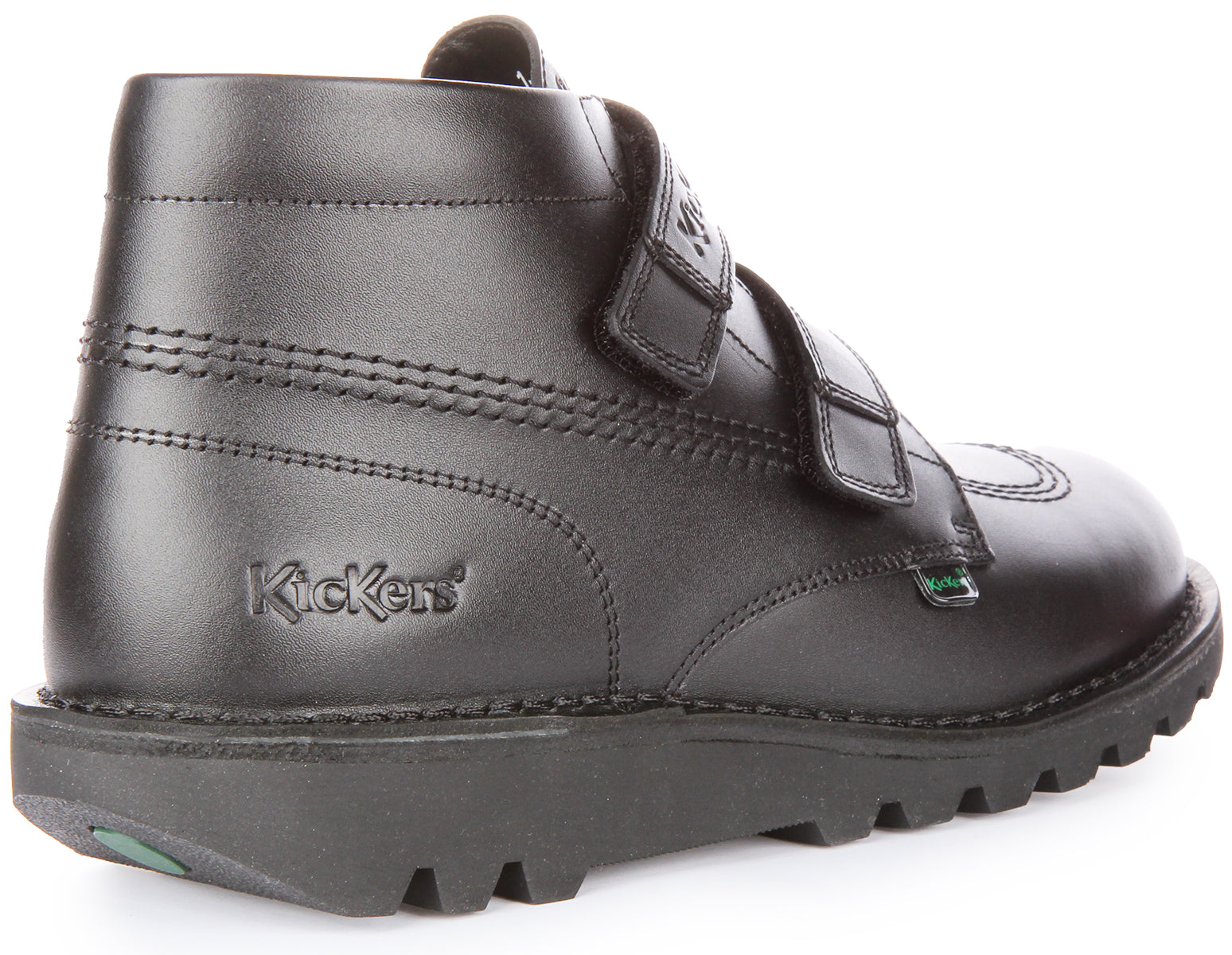 Hi Vel Kickers Kick Hi Vel In Black For Men | Veclro Back to School Shoes ...