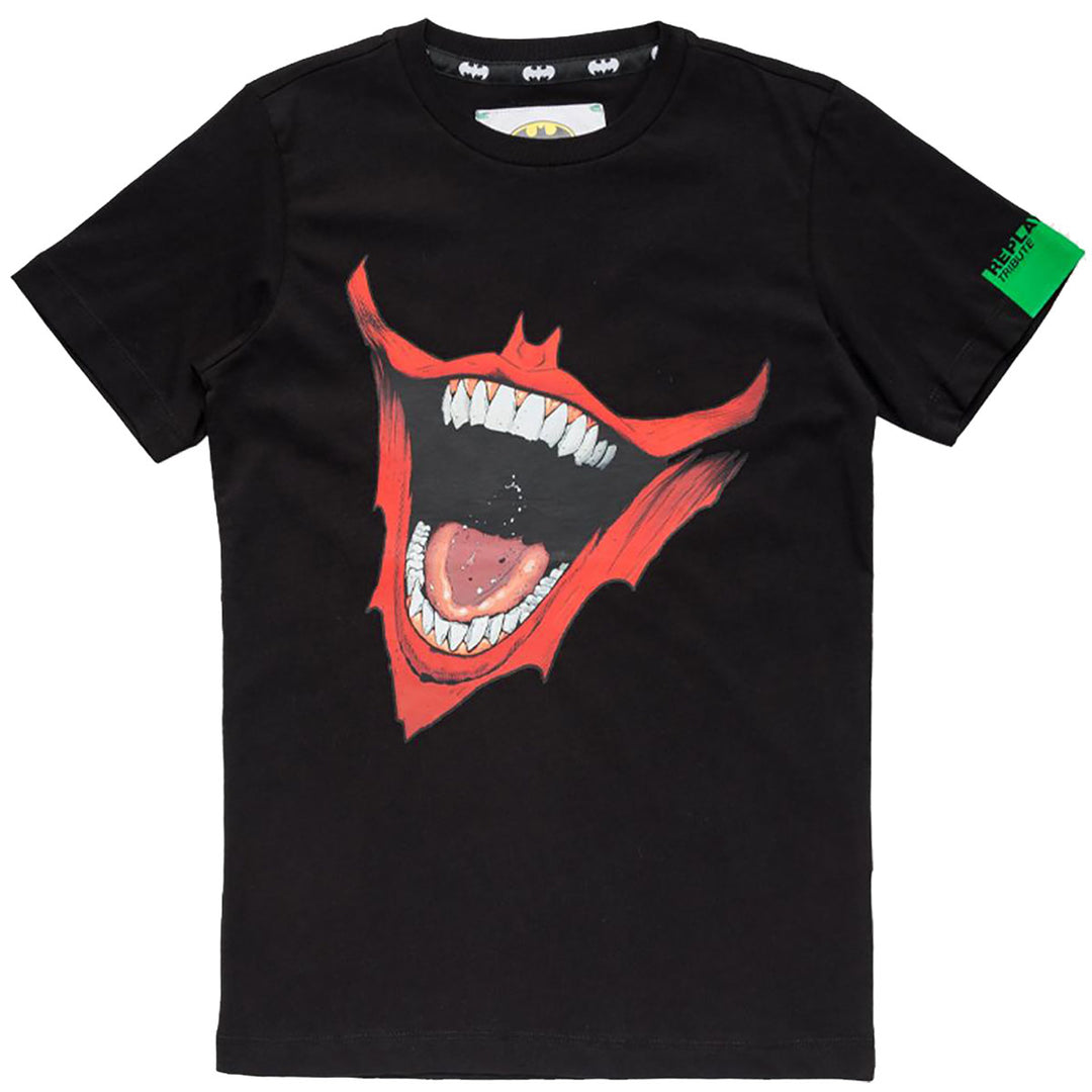 Replay The Joker Smile T Shirt In Black Red For Men Replay