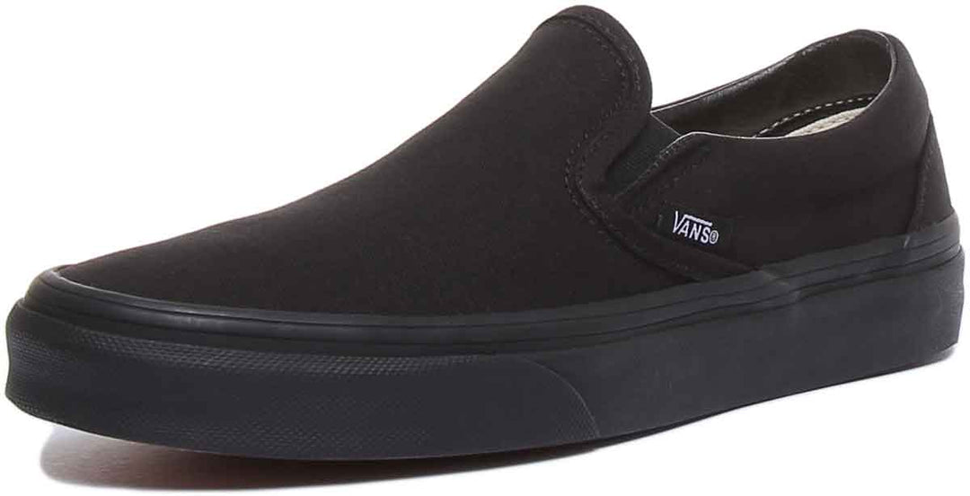 Vans Baskets classiques pour hommes en noir noir