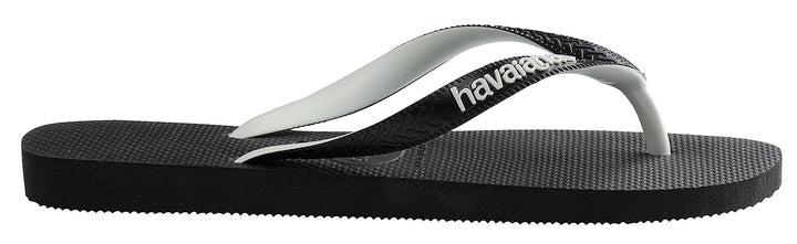 Havaianas Top Mix In Black White Strap