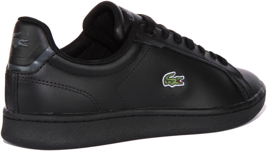Lacoste Carnaby Pro BL 23 SUJ In Black For Junior Court