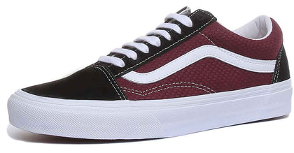 Vans hot sale platform bordo