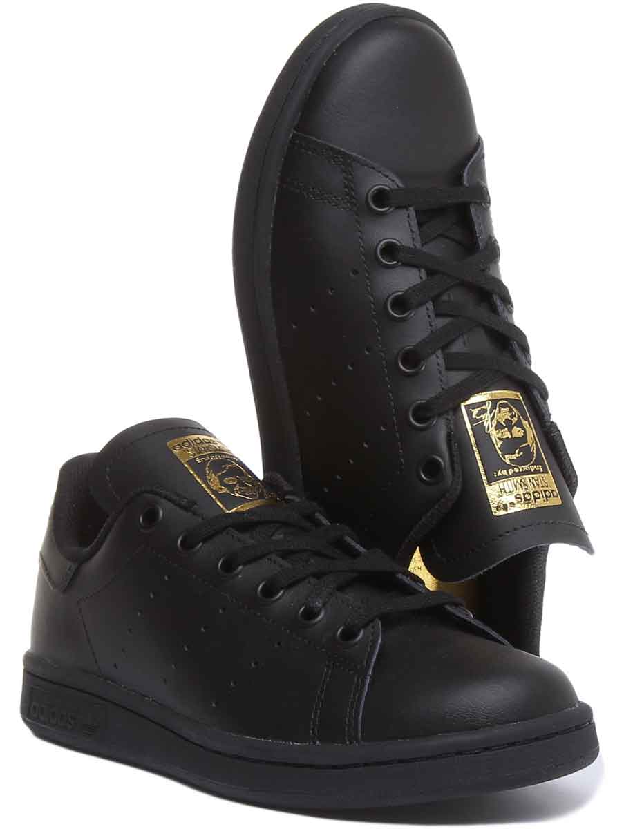 Stan smith noir et gold Clearance