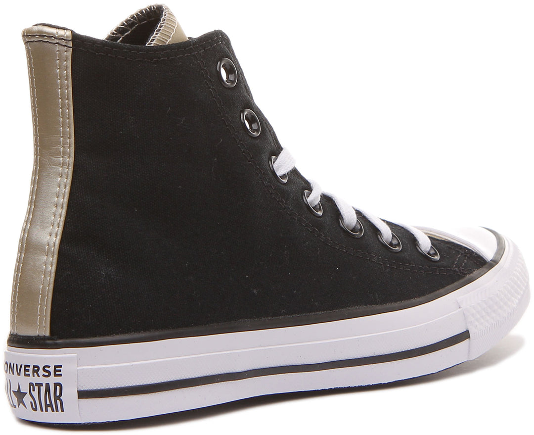 Converse 570286C In Black Gold For Womens