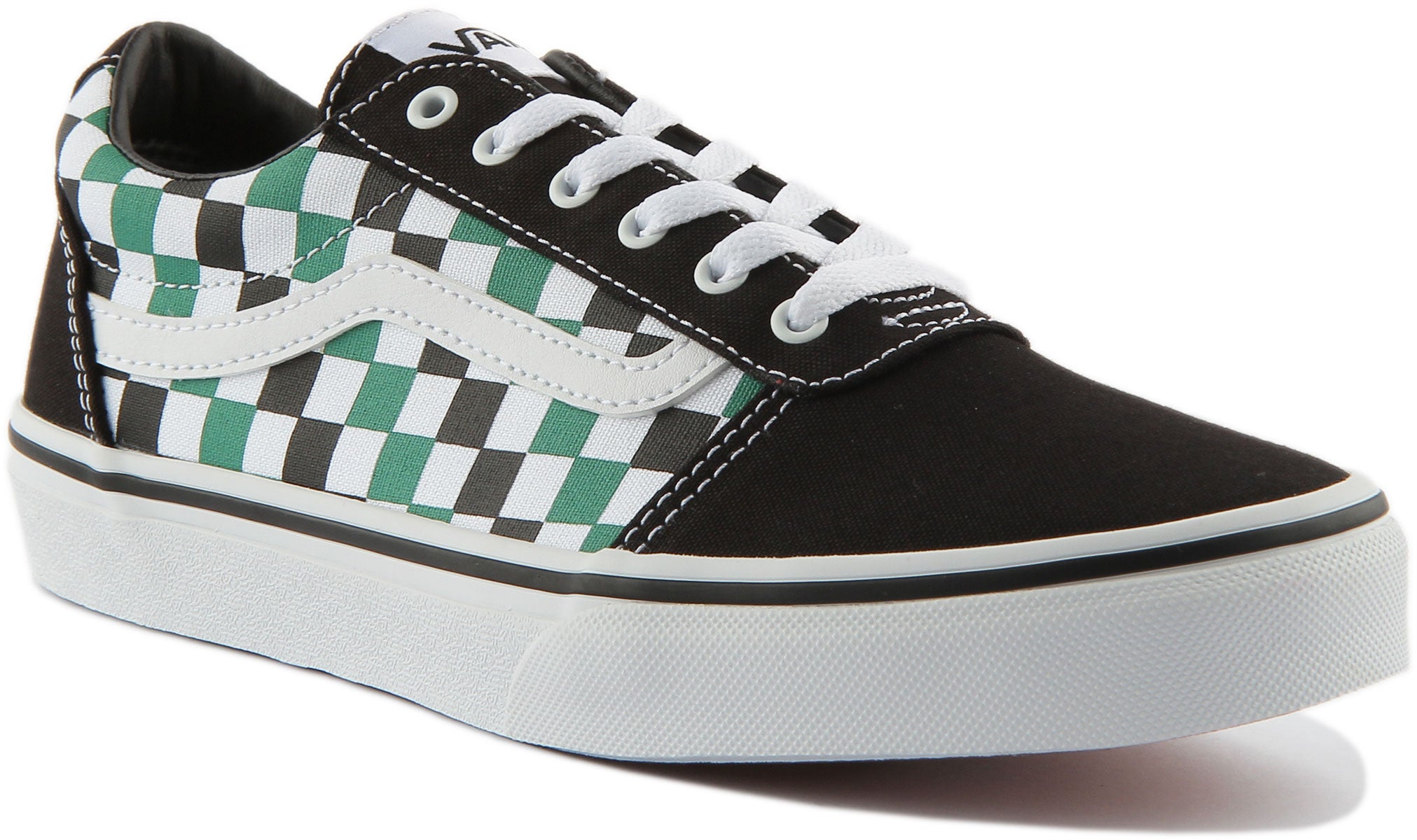 Vans Ward In Green Brown For Youth Vans Youths Old Skool