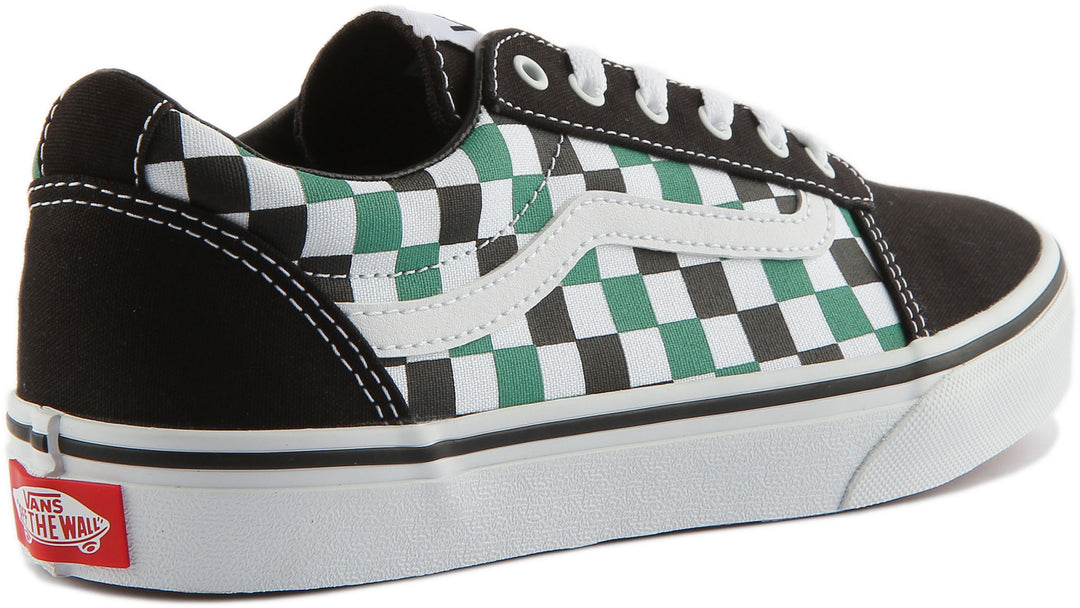 Vans Ward In Black Green For Youth