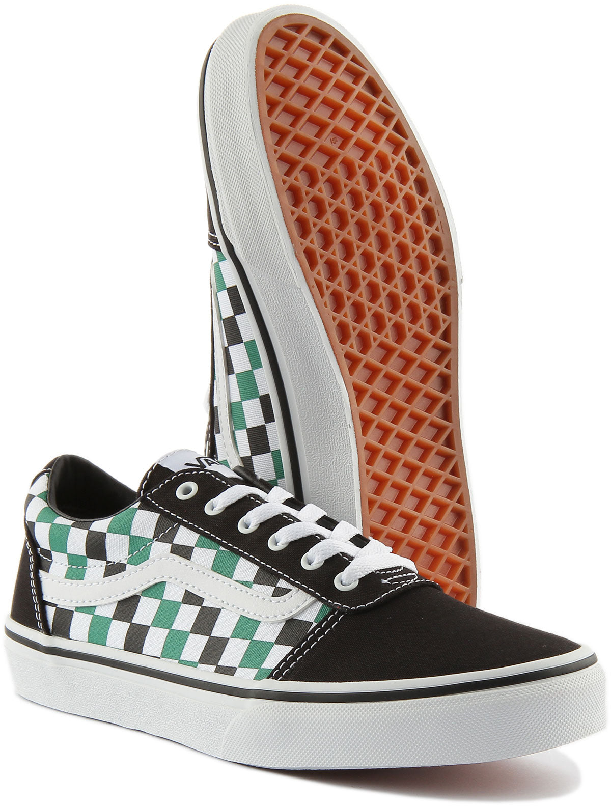 Vans hot sale checkered youth