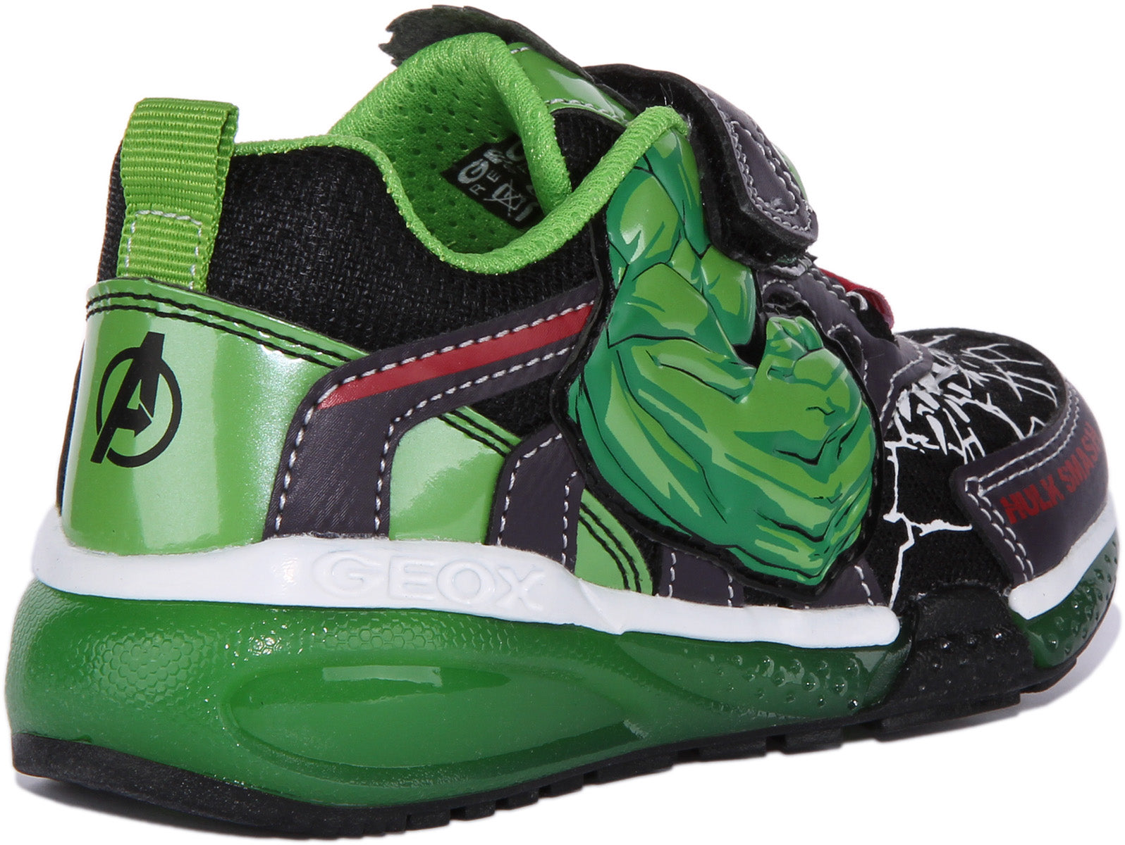 Geox B. B Hulk In Black Green Up Infants Avenger – 4feetshoes
