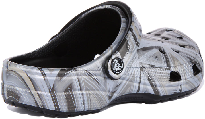 Crocs Classic Sandalo Disco clog da in nero grigio